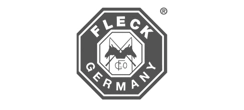 fleck logo gris