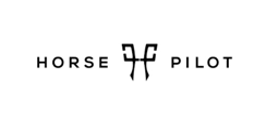 horse pilot logo gris