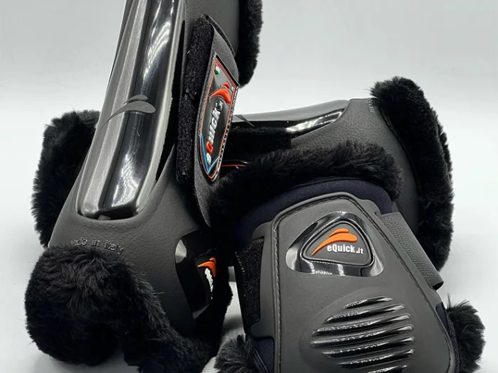 TENDONERAS EQUICK ELIGHT PANTHER VELCRO