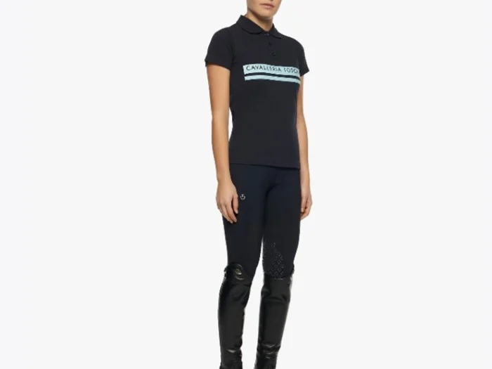 CAMISETA CAVALLERIA TOSCANA FLOCKED STRIPE