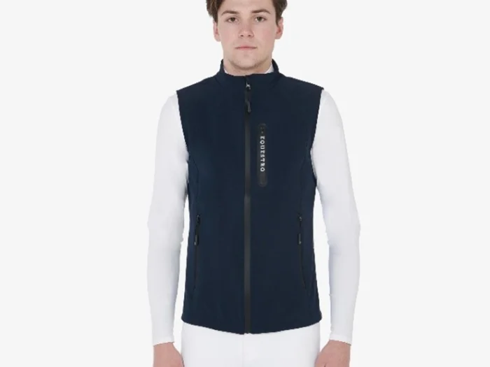 CHALECO EQUESTRO TRANSPIRABLE E IMPERMEABLE