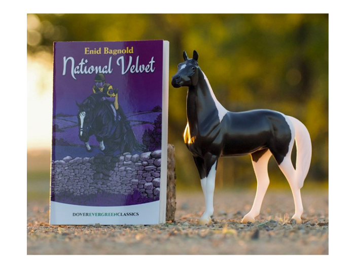 CABALLO BREYER NATIONAL VELVET & BOOK