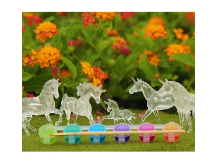 SET BREYER UNICORNIO PAINT & PLAY