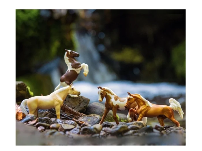 SET CABALLOS BREYER PALOMINOS