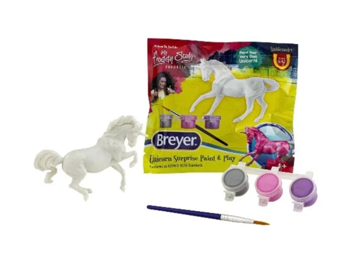 SORPRESA BREYER UNICORNIO PAINT & PLAY