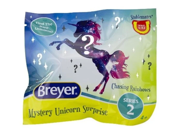 UNICORNIO SORPRESA BREYER SERIE 2