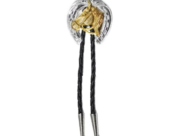 BOLO WESTERN CON HERRADURA Y CABEZA DE CABALLO