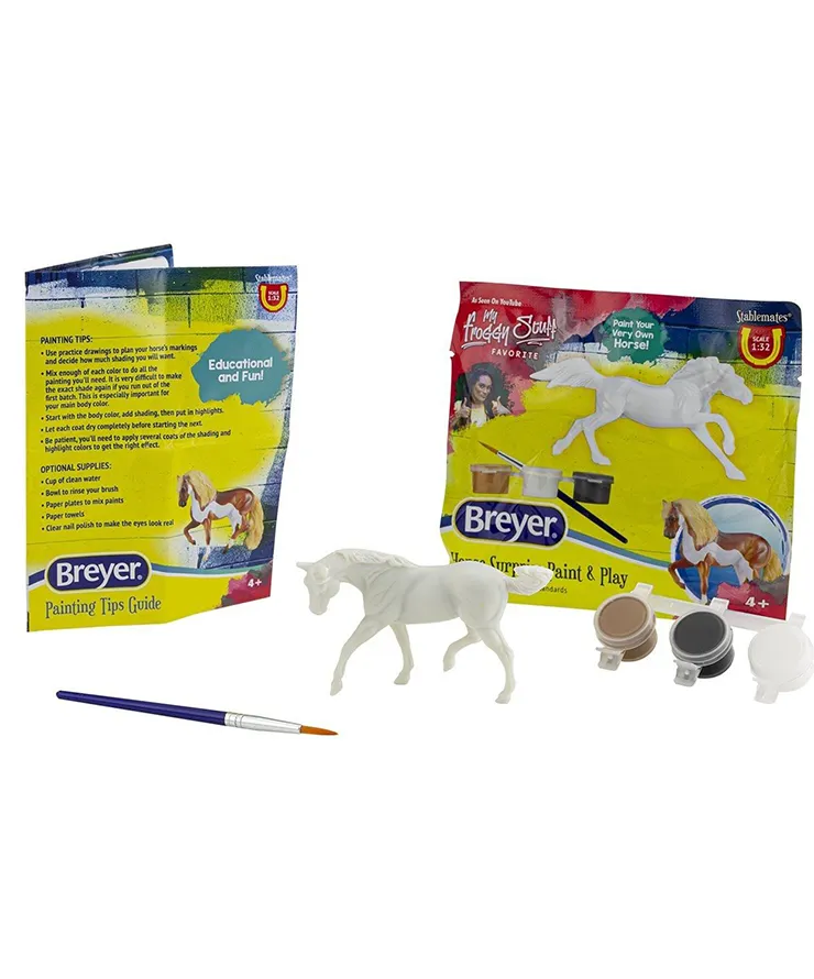 SORPRESA BREYER CABALLO PAINT & PLAY - Imagen 2