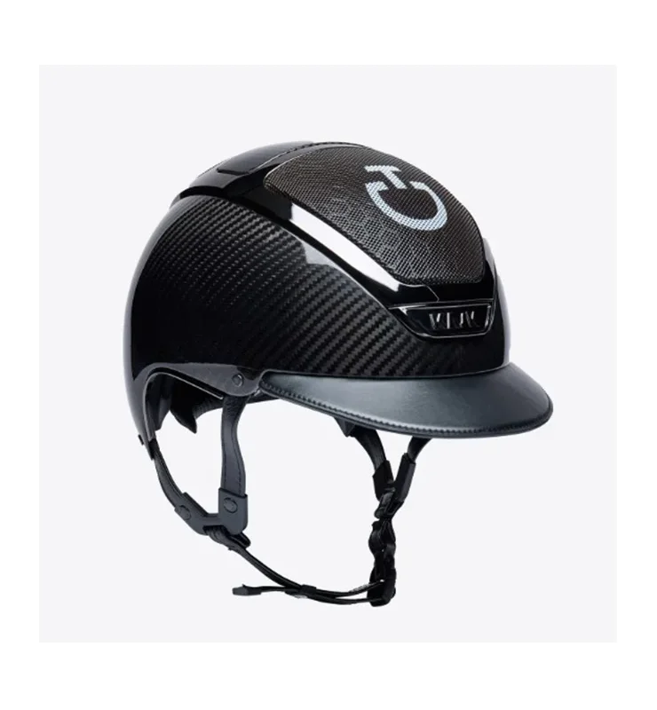 CASCO CAVALLERIA TOSCANA FIBRA CARBONO